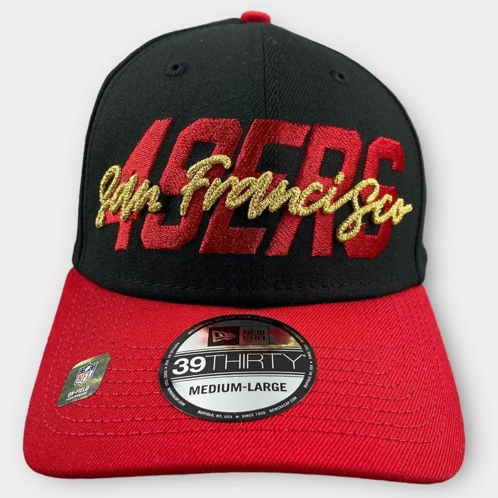 49ERS SAN FRANCISCO 2022 NFL draft 39THIRTY stretch fit size‎ medium/Large NEW
